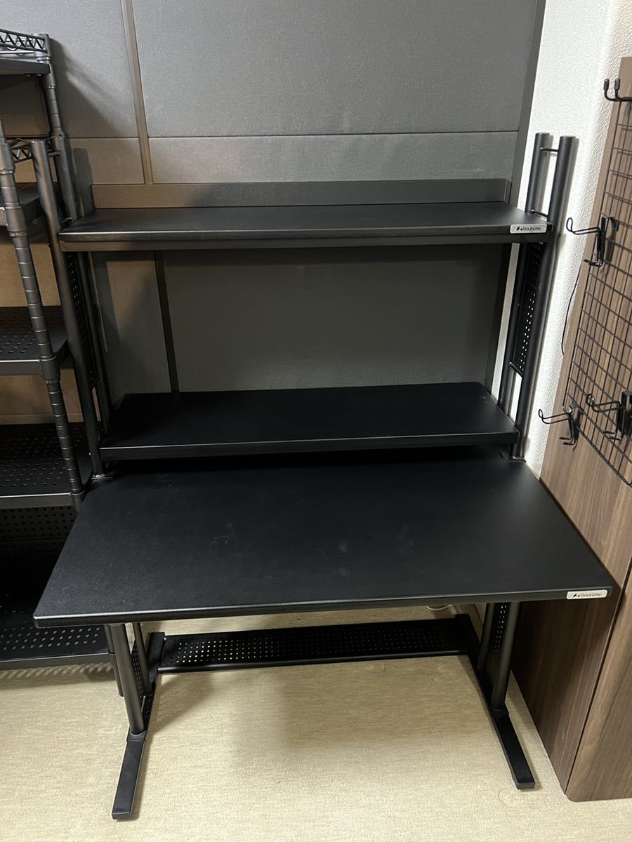⁄ | Bauhütte® デスク BHD-1000HDM-BK ゲーミング 現状引取限定 