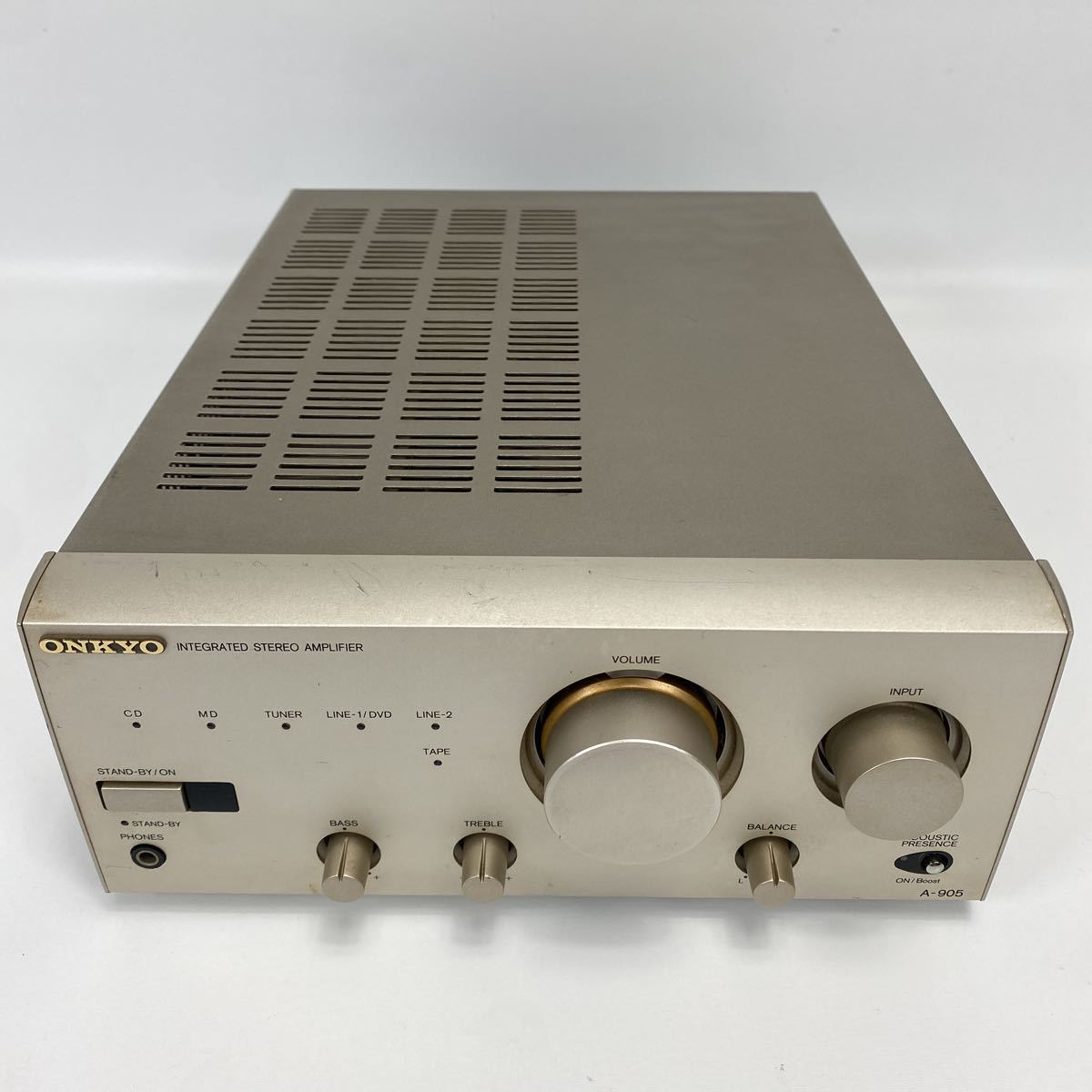 ◇動作品◇ONKYO オンキョー A-905 プリメインアンプ ONKYO プリメイン