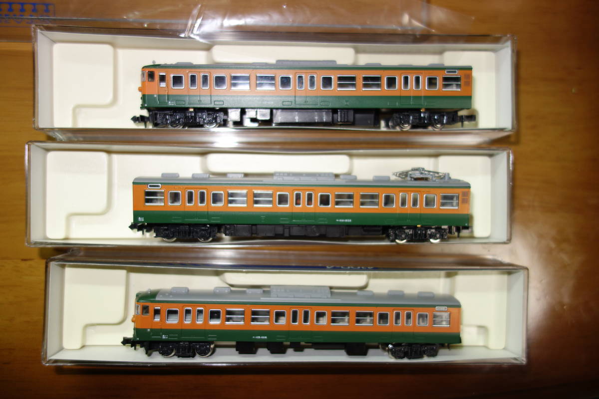 ジャンク No.18 KATO 115系 3両 動力あり 国鉄 JR 113系(近郊形電車 