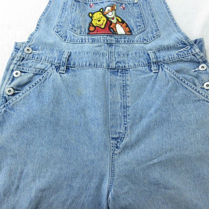 ディズニー Disney デニム 古着 オーバーオール 00年代 ミッキーマウス キャラクター 90年代〜 | サロペット 90年代 MICKEY 刺? &amp; ビッグスミス
