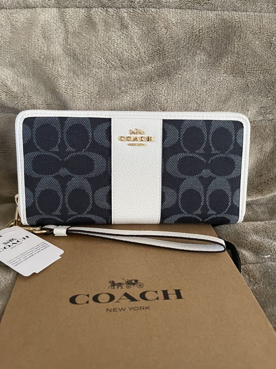 COACH コーチ 財布 長財布 新品未使用 プレゼント レザー ウォレット 