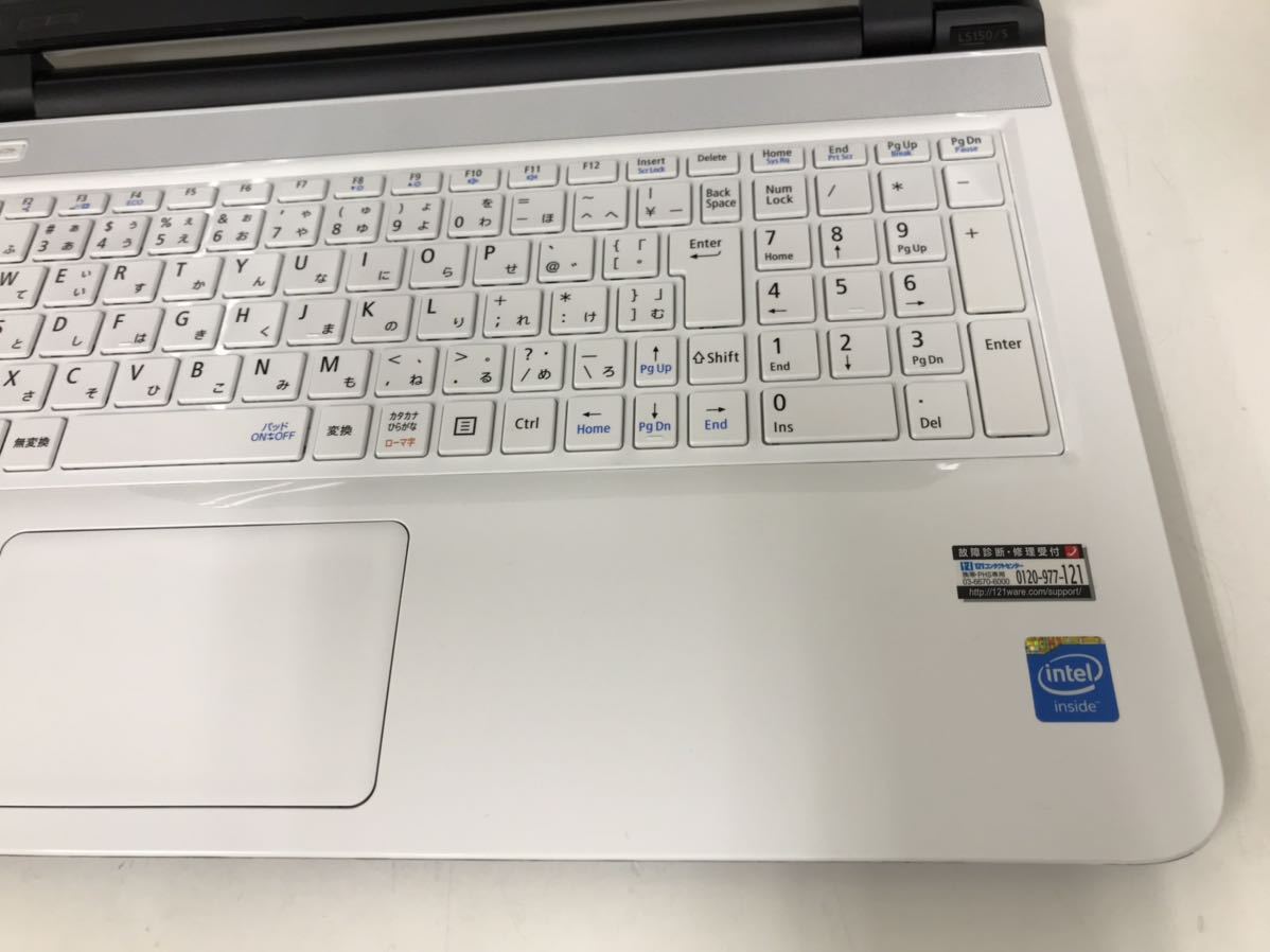 NEC LaVie LS150/S PC-LS150SSW Windows 8.1 Celeron 2957U 1.40GHz 