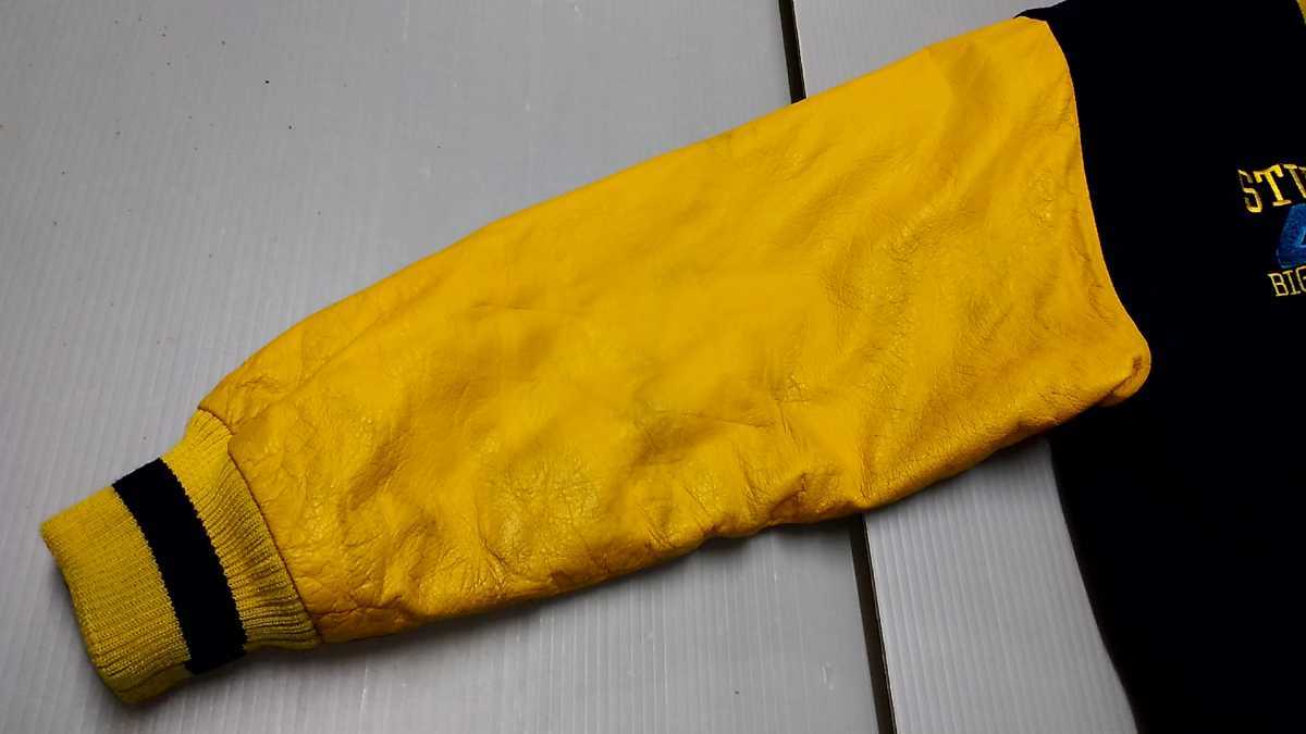 最新作，正規品 ステューシー STUSSY BIG4 スタジャン 袖革
