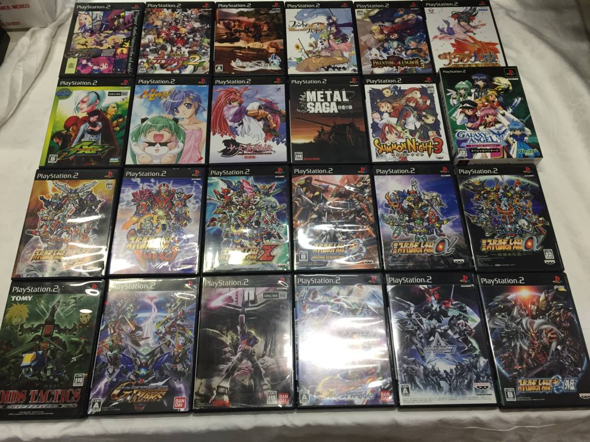 ps2 ゲーム ソフト まとめ売り 動作未確認 ディスガイア サクラ大戦 
