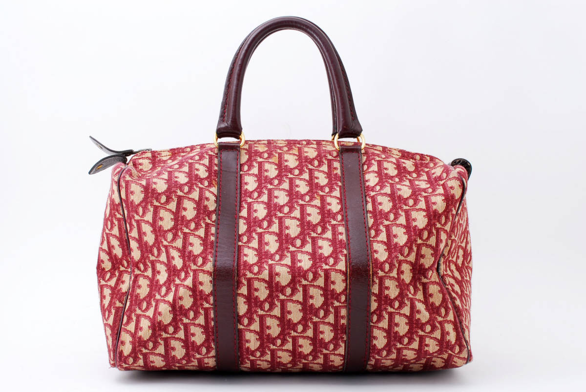 【1円スタート】Christian Dior　クリスチャンディオール　トロッター　レザー　ジャガード　ボストンバッグ　ハンドバッグ　22-1617 Dior Christian クリスチャンディオール 40ml スプレー 東京都