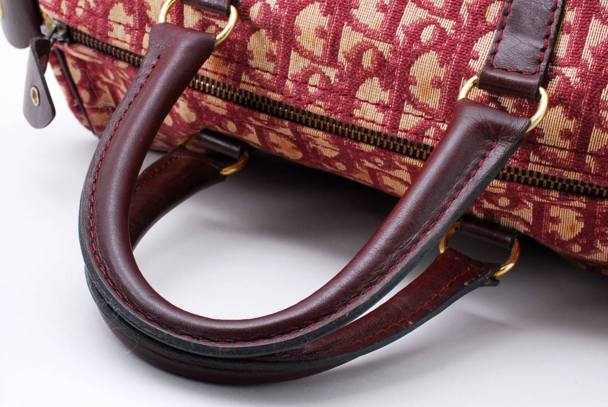 【1円スタート】Christian Dior　クリスチャンディオール　トロッター　レザー　ジャガード　ボストンバッグ　ハンドバッグ　22-1617 Dior Christian クリスチャンディオール 40ml スプレー 東京都