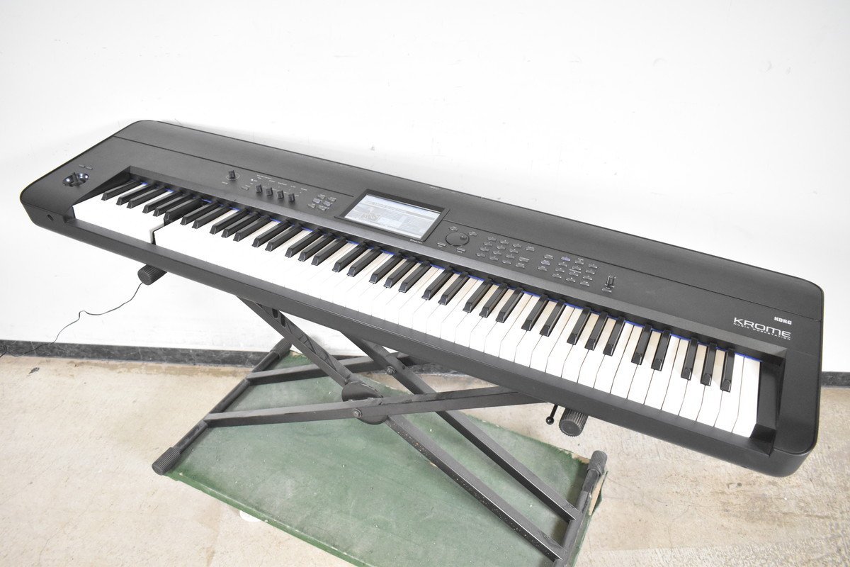 ジャンク】KORG コルグ キーボード シンセサイザー Krome-88【5000円
