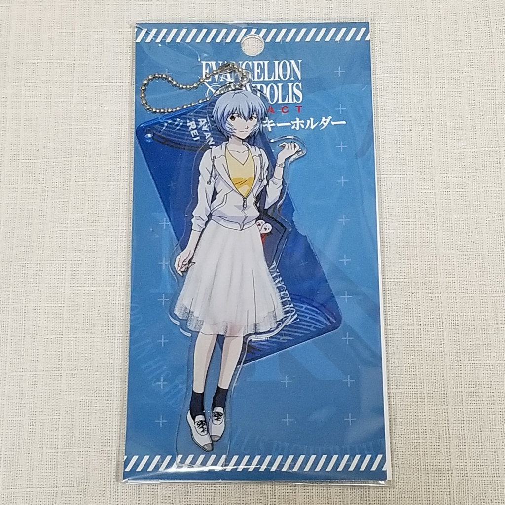 エヴァンゲリオン 綾波レイ アクリルスタンドキーホルダー EVANGELION