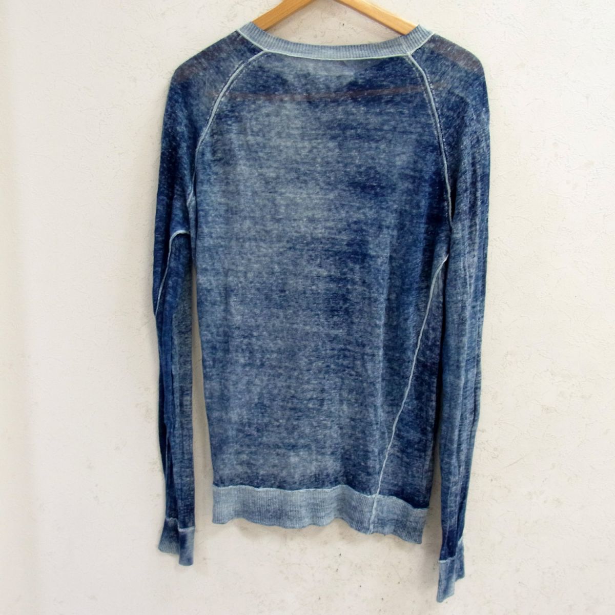 D G ドルチェ ガッバーナ リネン100 スプリングニット セーター ニット 染め加工 春物 Dolce Gabbana メンズ ドルガバ 正規品 1円 セーター 売買されたオークション情報 Yahooの商品情報をアーカイブ公開 オークファン Aucfan Com