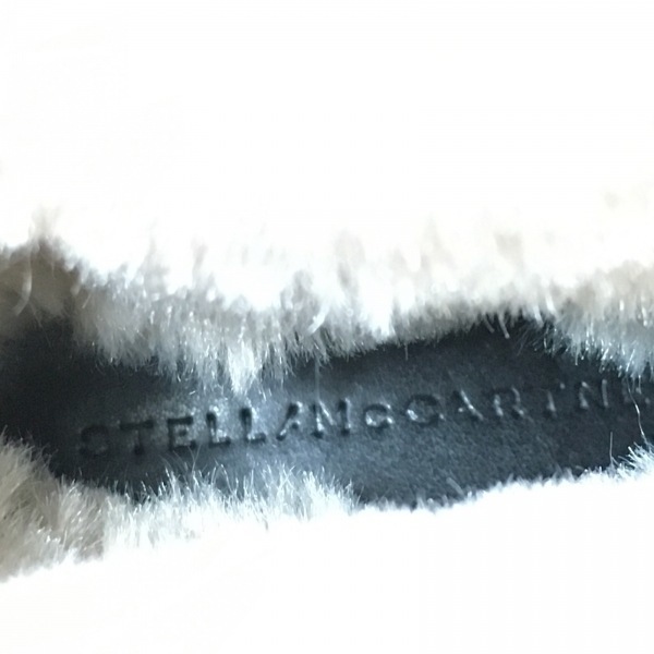 ステラマッカートニー stellamccartney ブーツ 35 - 合皮 アイボリー レディース 内ボア 美品 靴