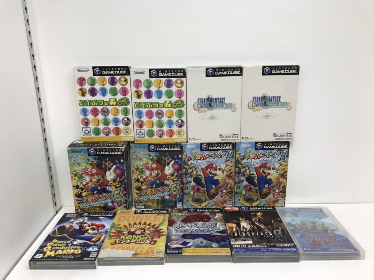 ジャンク品】ゲームキューブソフト GC まとめ売り 13本セット 被りあり 