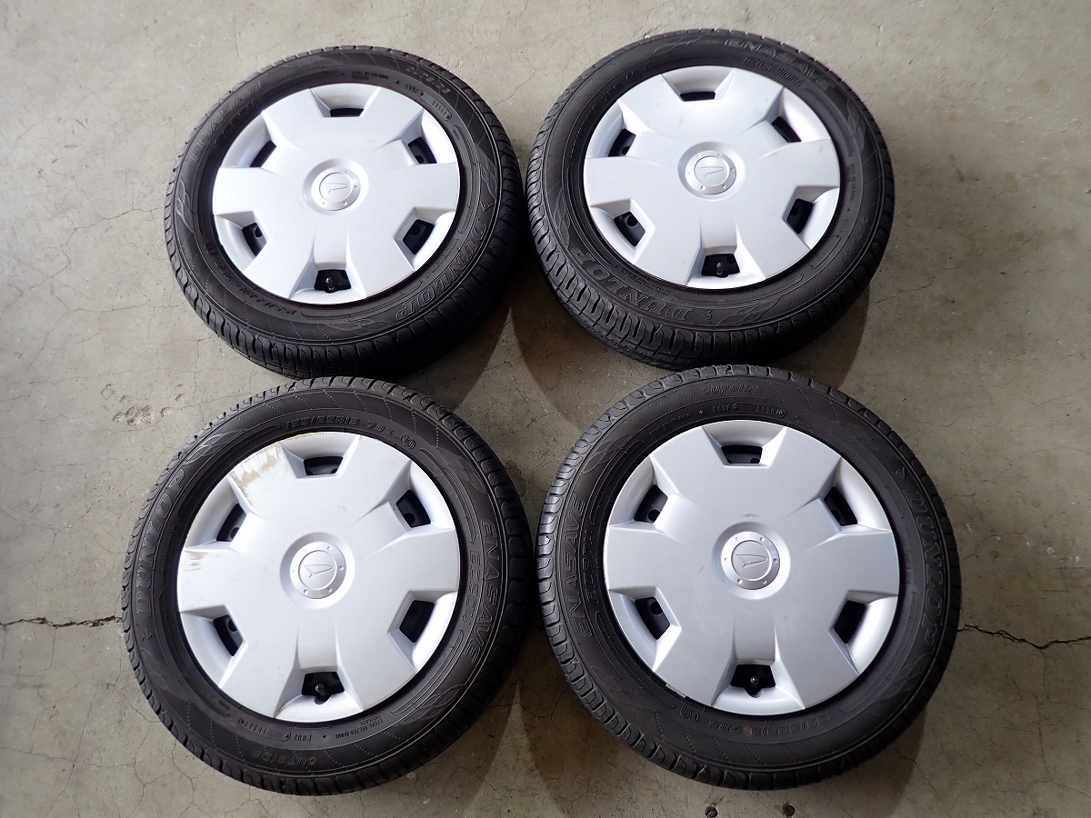 赤字超特価，正規品 NP511 155/65R13 ダイハツ純正スチール エッセ ミラなどに 2019年製 EC204 夏タイヤ 13&times;4J 100/4H ET約40(ラジアルタイヤ)｜売買されたオークション情報、yahooの商品情報をアーカイブ公開 - オークフ 4穴