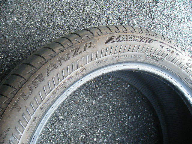 BRIDGESTONE TURANZA トランザ T005A RFT ランフラット 2020年製 225