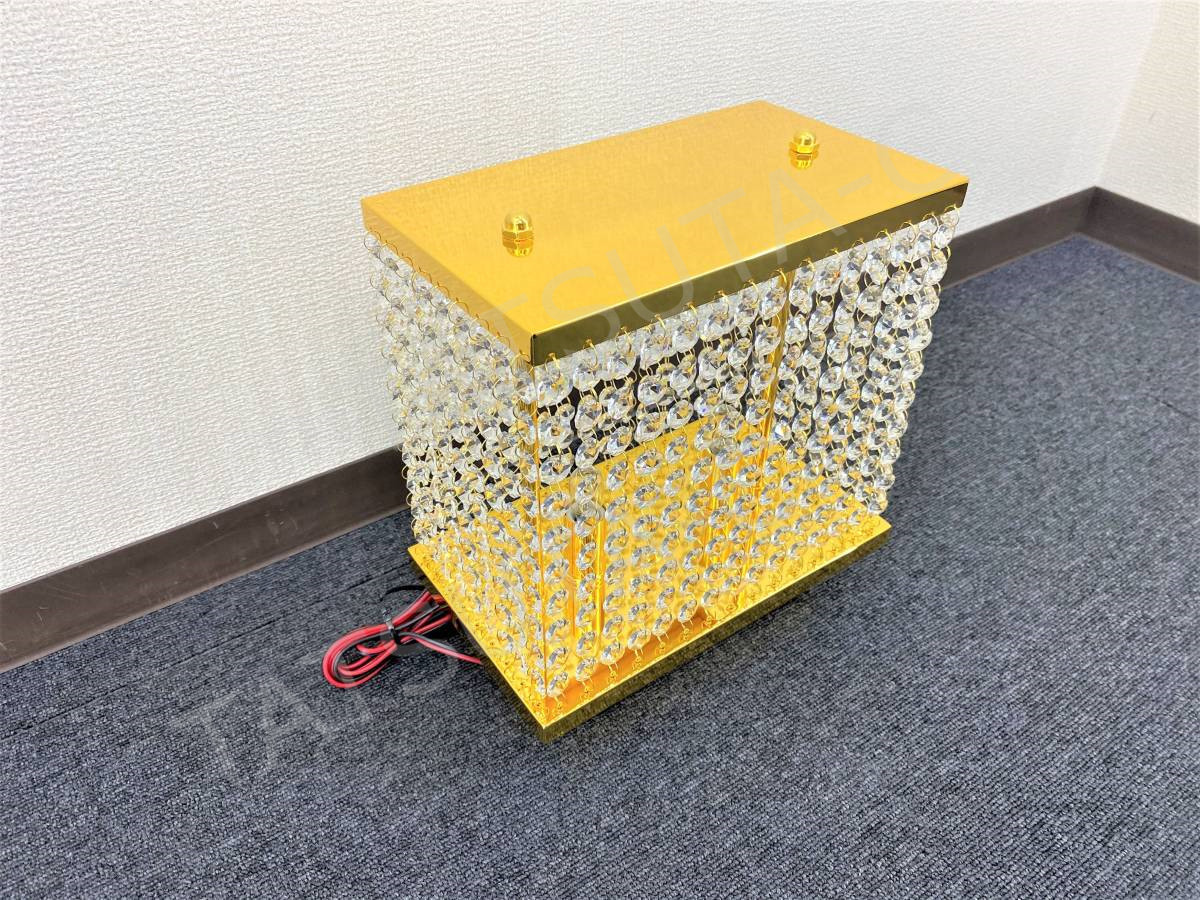 【セール，正規品】 1円 即納 スタンド型 シャンデリア フルゴールドメッキ ナイアガラ A20 レトロ/デコトラ/トラック/サロンバス/男の城 C1621S(内装)｜売買されたオークション情報、yahooの商品情報をアーカイブ 内装
