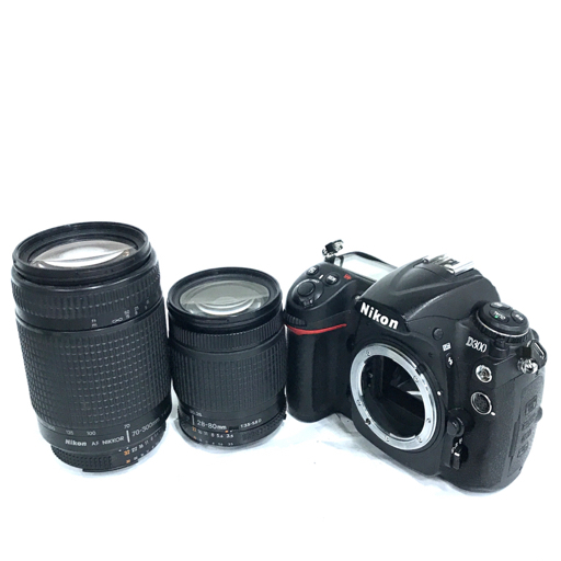 Nikon D300 AF NIKKOR 70-300mm 1:4-5.6 D 28-80mm 1:3.5-5.6 D
