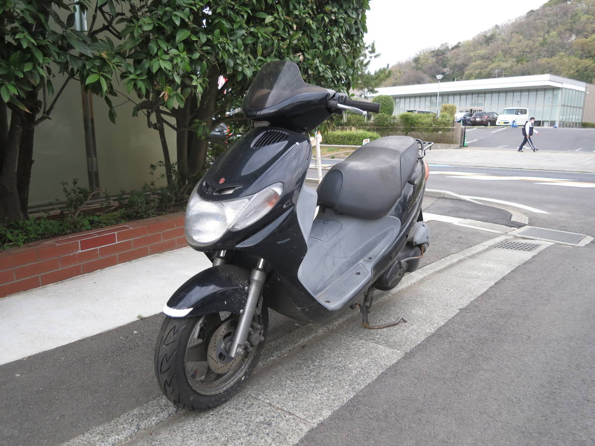 セール スズキ アドレス110 レストアベース車 不動車 部品取り車に 圧縮有 ナンバー登録書類有(51cc-125cc)｜売買されたオークション情報、yahooの商品情報をアーカイブ公開 - オークファン 51cc-125cc