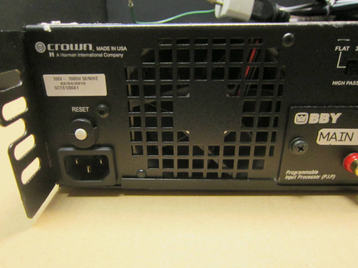 AMCRON（CROWN）CTS1200 動作品 パワーアンプ(クラウン)｜売買された