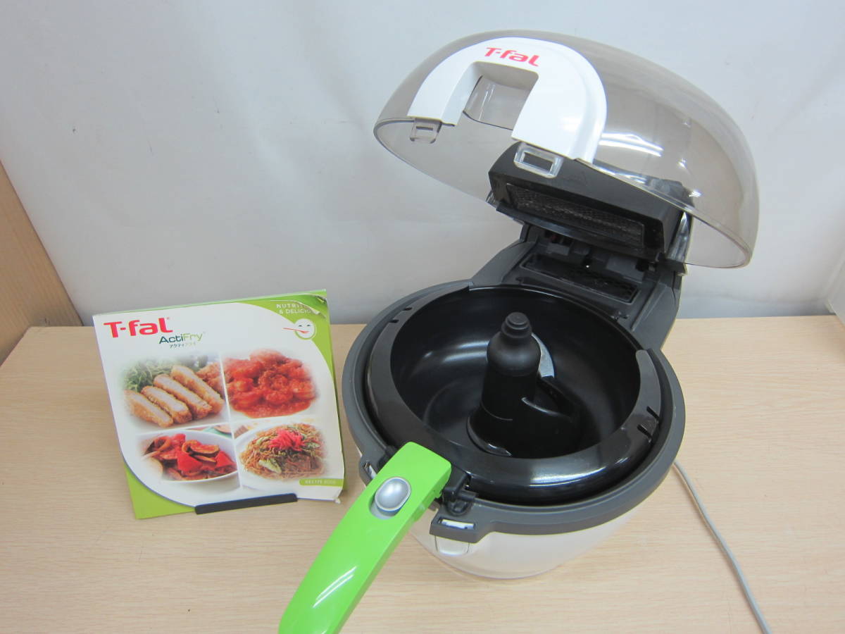 多機能フライヤー T Fal ティファール アクティフライ 揚げ物 炒め物 煮物など レシピ付 現状品 100 キッチン 食卓 売買されたオークション情報 Yahooの商品情報をアーカイブ公開 オークファン Aucfan Com