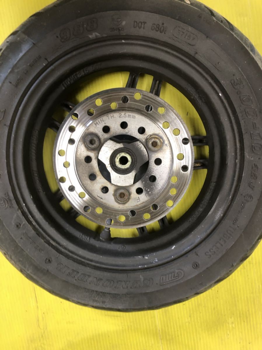 社外ホイール☆ライブDIO ZX AF35☆フロントホイール リアホイール