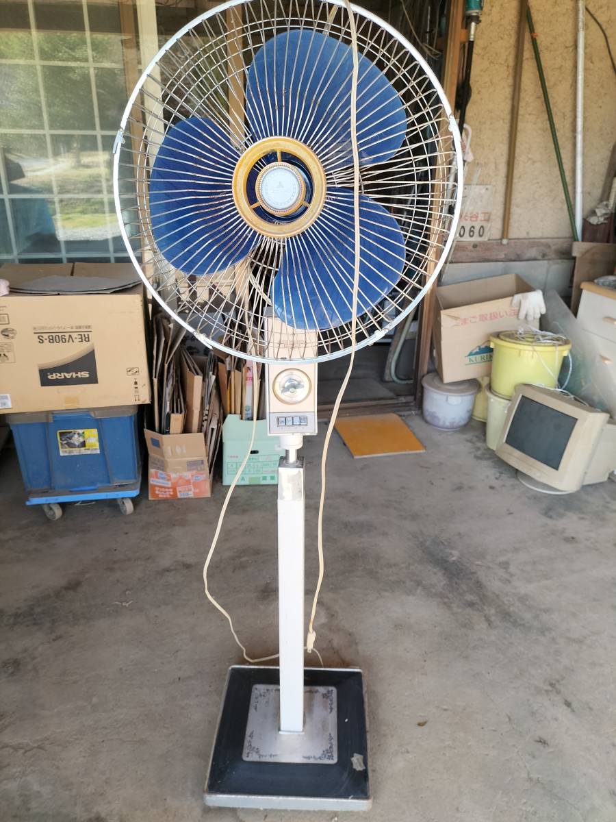 サクラ　　三菱電機製の昭和レトロな大型扇風機、S40-MP形 扇風機 Yahoo!オークション 業務用扇風機｜三菱電機 MITSUBISHI☆壁