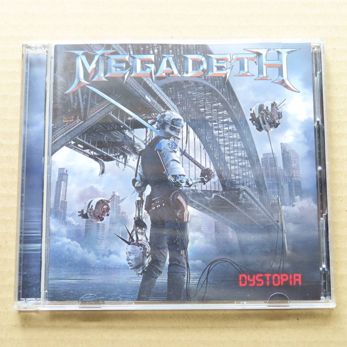 国内盤 帯 歌詞 対訳 解説付 SHM-CD MEGADETH メガデス DYSTOPIA 