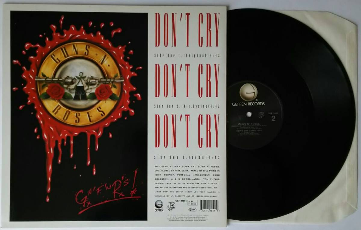 N' Roses Guns Illusion Your Use II Don't - & ROSES ⁄ I Cry