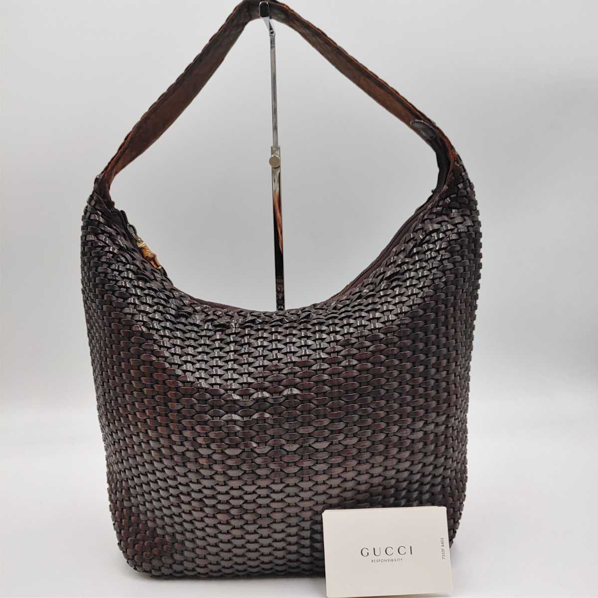 ☆大容量 激レア美品☆ GUCCI グッチ レザーワンショルダー ☆大容量 激レア美品☆ GUCCI グッチ レザーワンショルダー