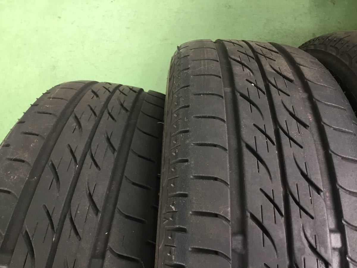 中古美品15インチアルミホイールセット165／55R15 軽四タントカスタム