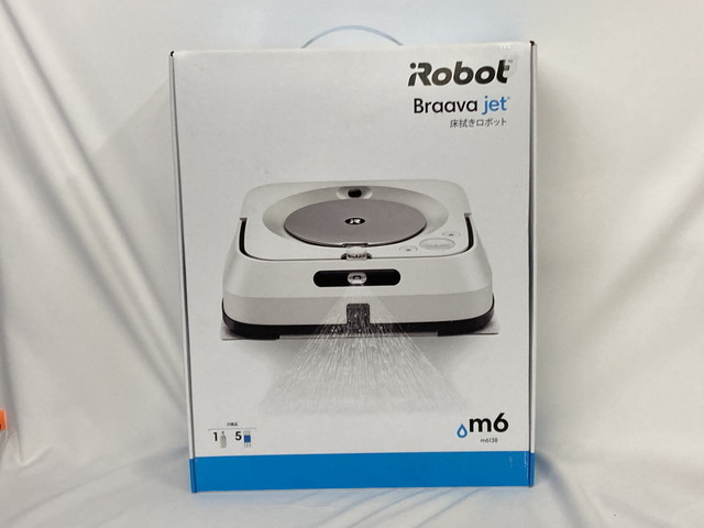 iRobot Braava jet 自動掃除機（新品未使用、箱無し） iRobot Braava ブラーバ アイロボット jet | m6 床拭きロボット 0