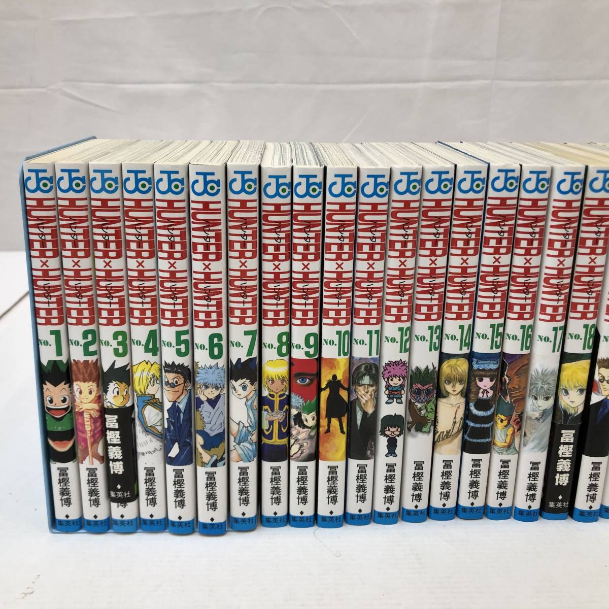 33冊セット ハンターハンター 1 33巻 冨樫 義博 集英社 ジャンプコミックス 漫画 Hunter Hunter 少年 売買されたオークション情報 Yahooの商品情報をアーカイブ公開 オークファン Aucfan Com