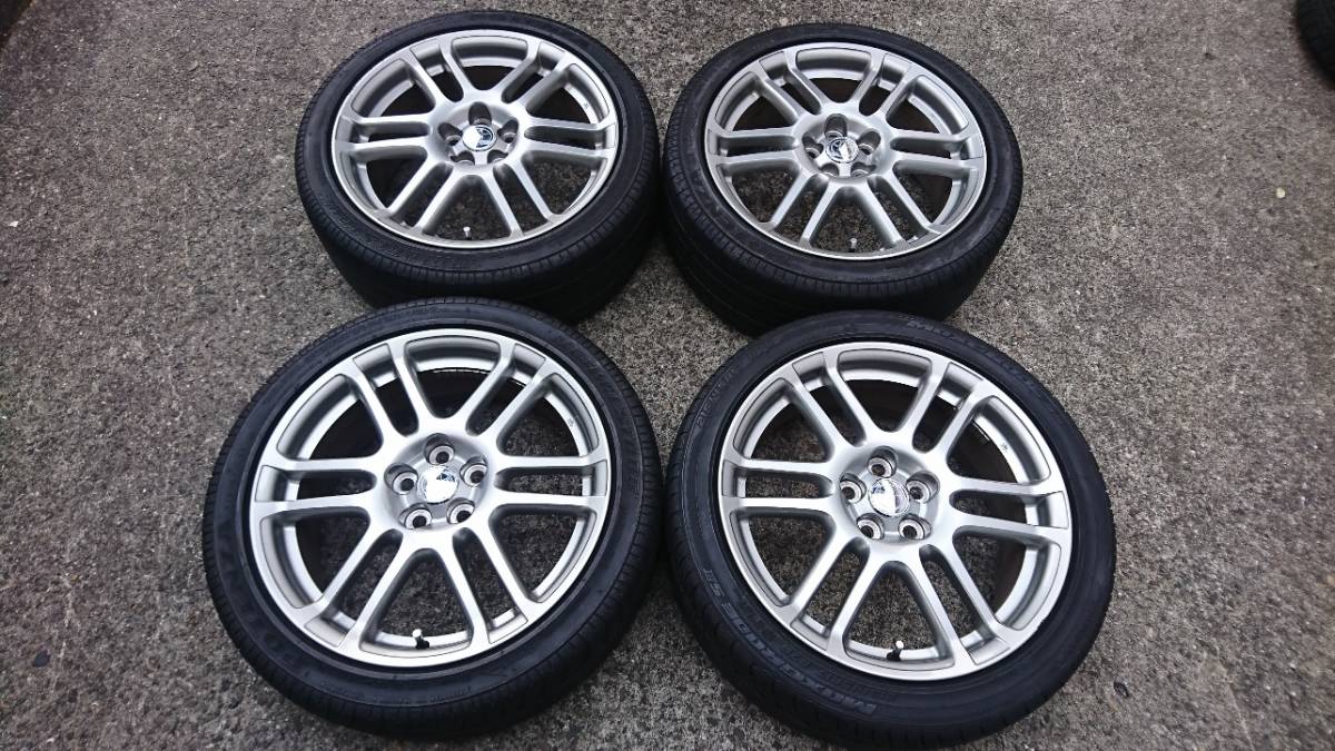 良品】トヨタ カルディナ 純正 17インチ×7J +45 5H100 ハブ径約54mm