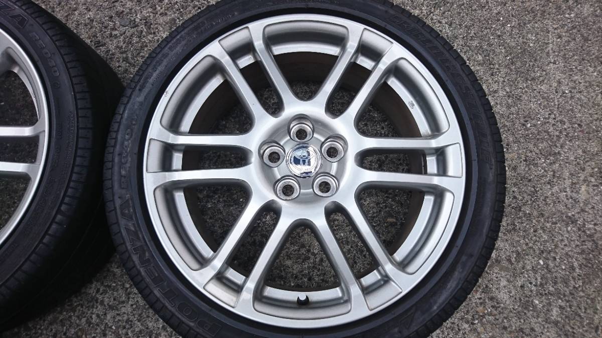 良品】トヨタ カルディナ 純正 17インチ×7J +45 5H100 ハブ径約54mm  