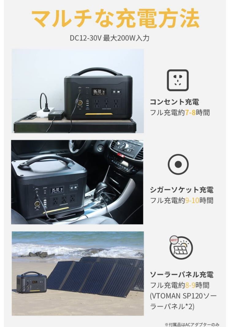 ポータブル電源 ポタ電 大容量 60000mAh 同時最大出力268W 蓄電池