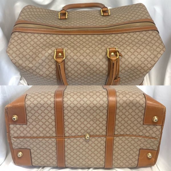 【1円スタート】CELINE ボストンバッグ セリーヌ マカダム柄 オールドセリーヌ ヴィンテージ ゴールド金具 ブランドバッグ CELINE マカダム柄 セリーヌ ⭐良品・定番⭐ ヴィンテージ|セリーヌ マカダムボストンバッグ