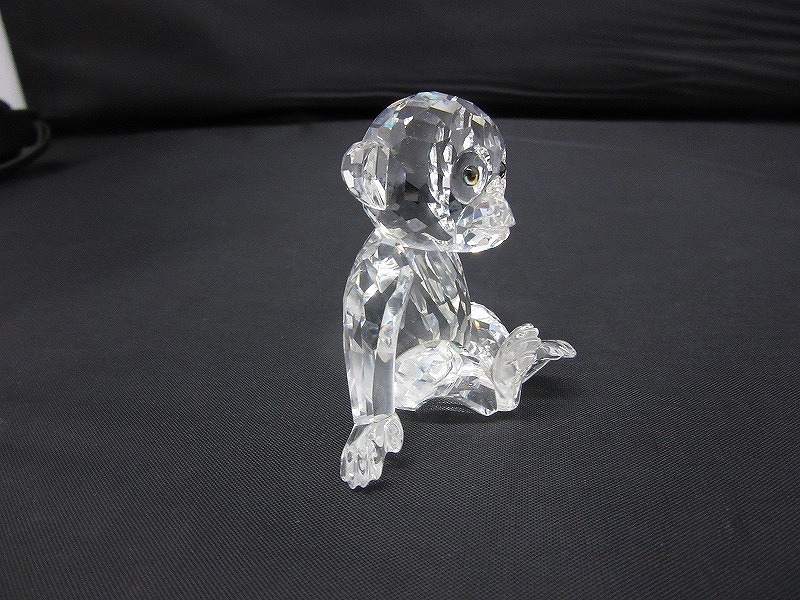 期間限定セール スワロフスキー SWAROVSKI 置物 チンパンジー 猿(置物