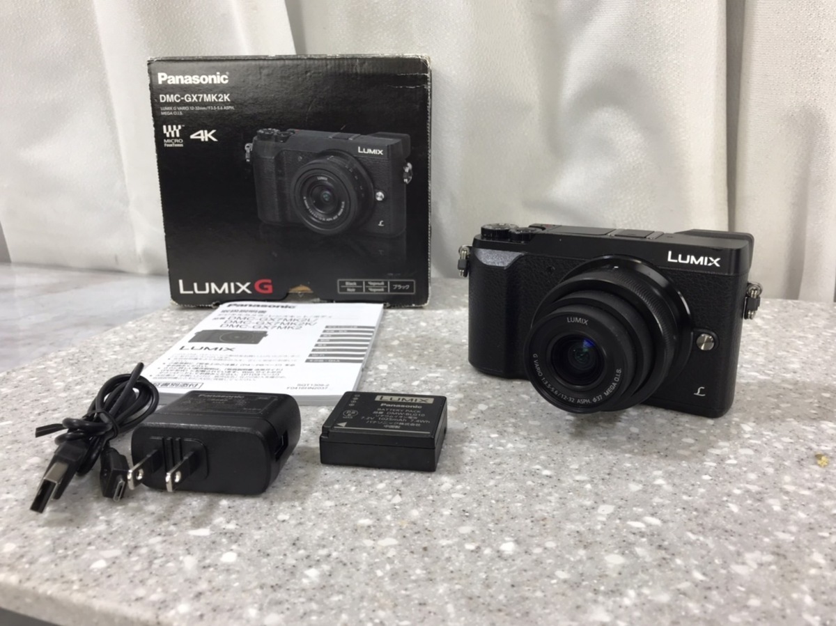 □中古☆Panasonic パナソニック DMC-GX7MK2K LUMIX G デジタルカメラ