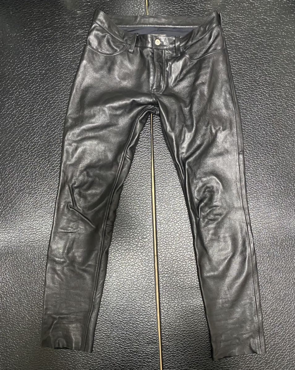 美品】KADOYA 愛しい レザーパンツ K