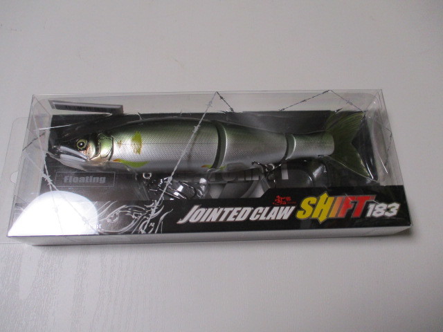 【激安大特価，得価】 GAN CRAFT ガンクラフト 鮎邪 ジョインテッドクロー シフト 183 Type-F #01 邪鮎 ジョイクロ SHIFT ②(ビッグベイト)｜売買されたオークション情報、yahooの商品情報をアーカイブ公開 - オークファン 淡水