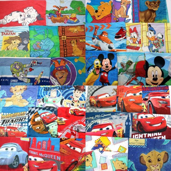 ディズニー 枕カバー Set カーズ ピクサー 101 他 30枚セット まとめ売り 大量 古着卸 1円スタート 最落なしmg04 キャラクター 売買されたオークション情報 Yahooの商品情報をアーカイブ公開 オークファン Aucfan Com