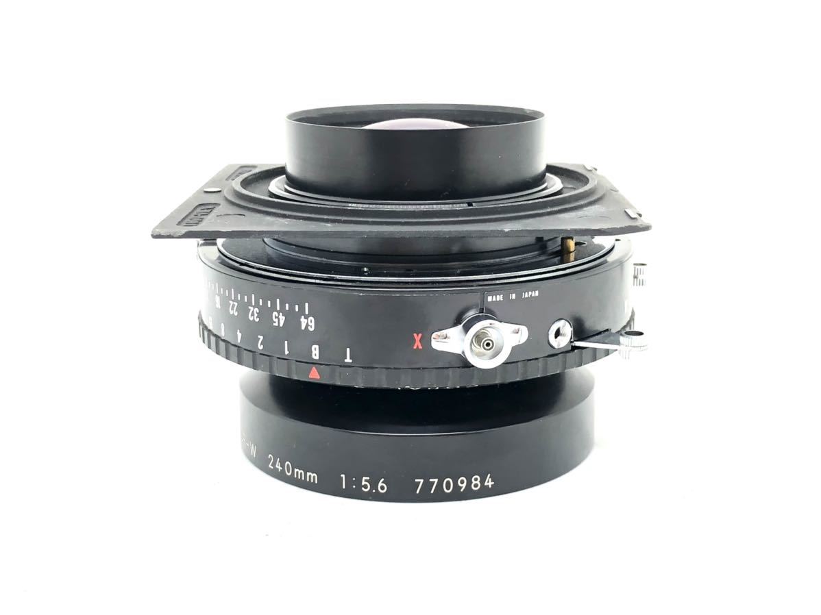 2203Nshi 1円 Nikon NIKKOR-W 240mm 1:5.6 ニコン ニッコール TOYO