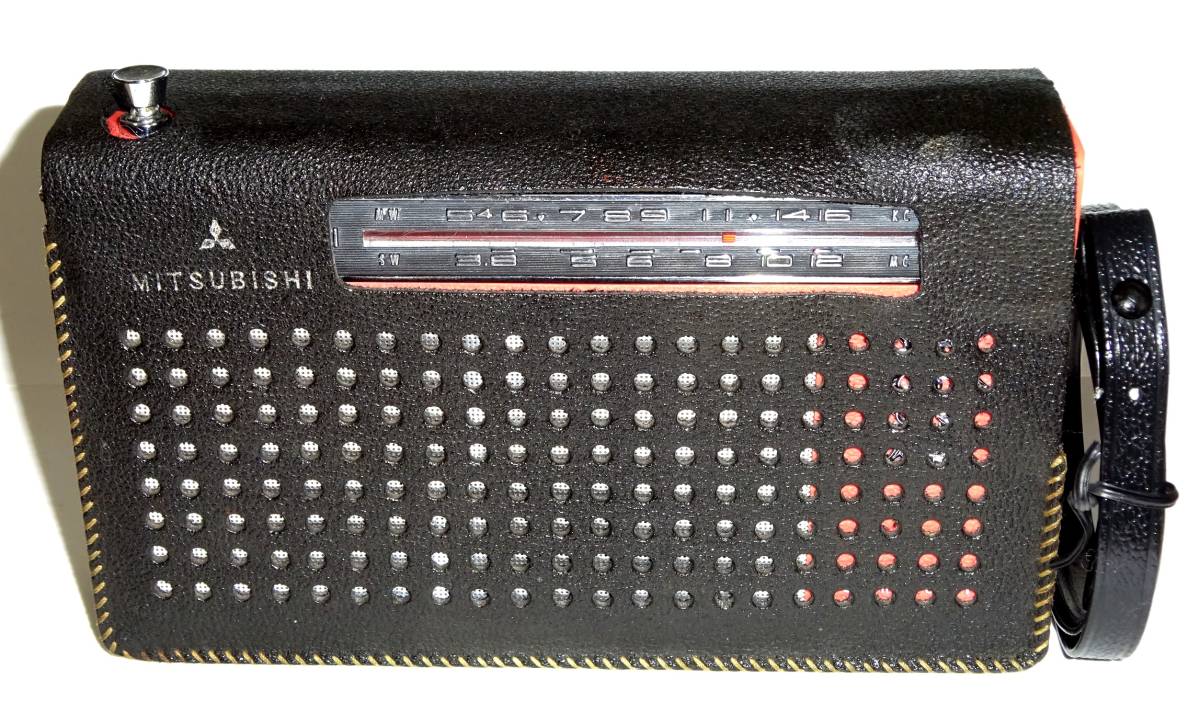 MITSUBISHI 8石2バンド・トランジスタラジオ 8X-224 （整備品