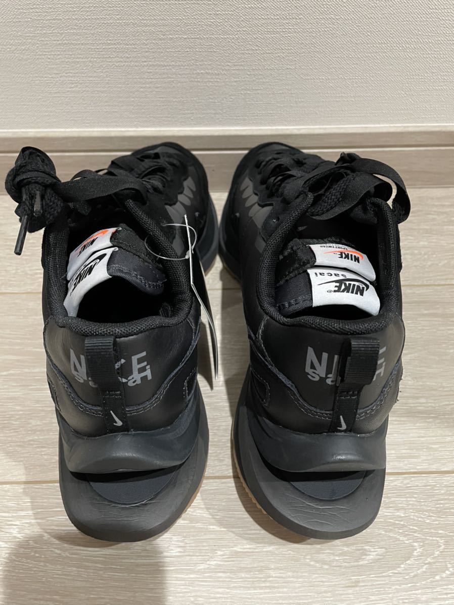 27.5cm【新品未使用】sacai × Nike Vapor Waffle Black Gum サカイ  