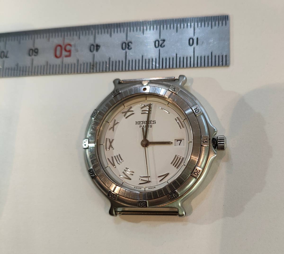 HERMES エルメス ウォッチ 時計 男性 女性 4月に新品電池交換して