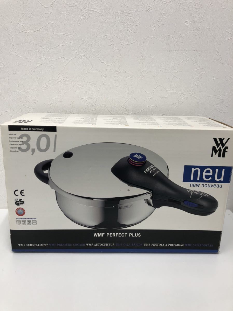 WMF ヴェーエムエフ 圧力鍋 シルバー 3L パーフェクトプラス3L 018-WF