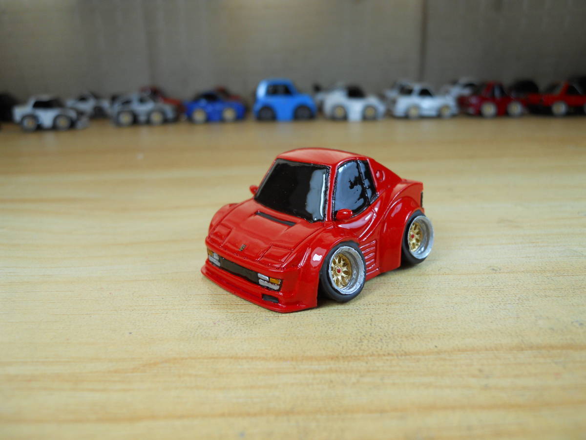 フェラーリ テスタロッサ 1⁄18 ミニカー カスタム BBS レッド BBS