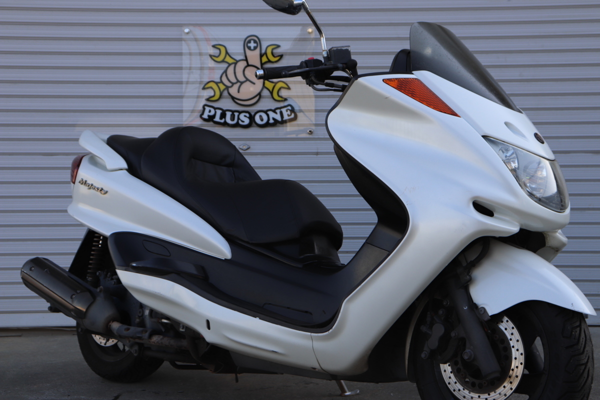 マジェスティYAMAHA MAJESTY C250（SG03J）MAC-MRD マジェスティ C 250 SG03J 実働車体 後期 ノーマル車 1円スタート