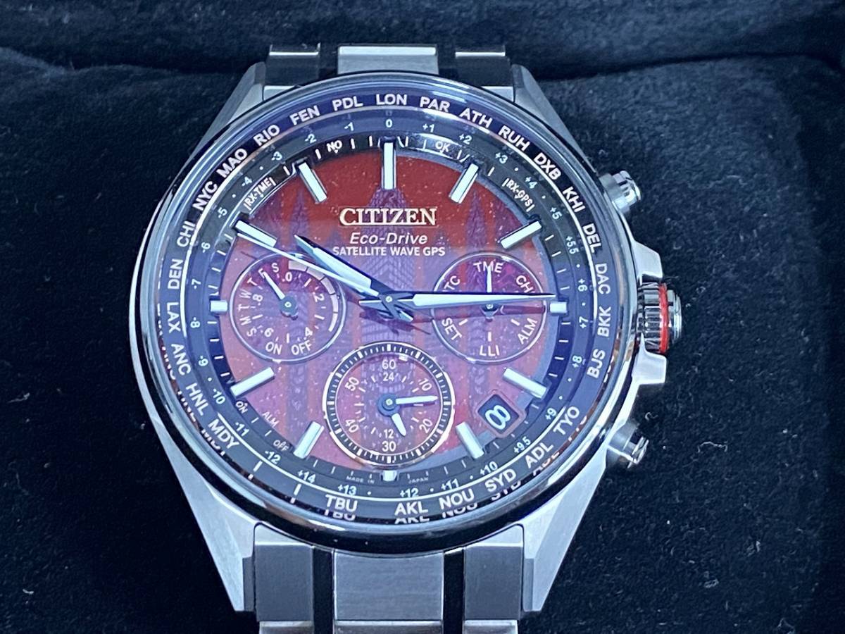 5303☆CITIZEN Eco-Drive ATTESA JOUNETSU COLLECTION CC4005-71Z