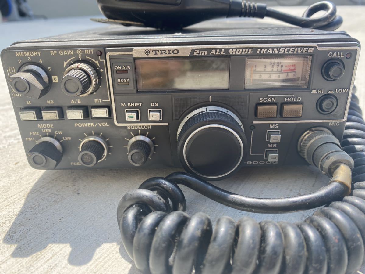 TR-9000G TRIO オールモード ALL 144MHz 名機 付属品付 - 2m MODE