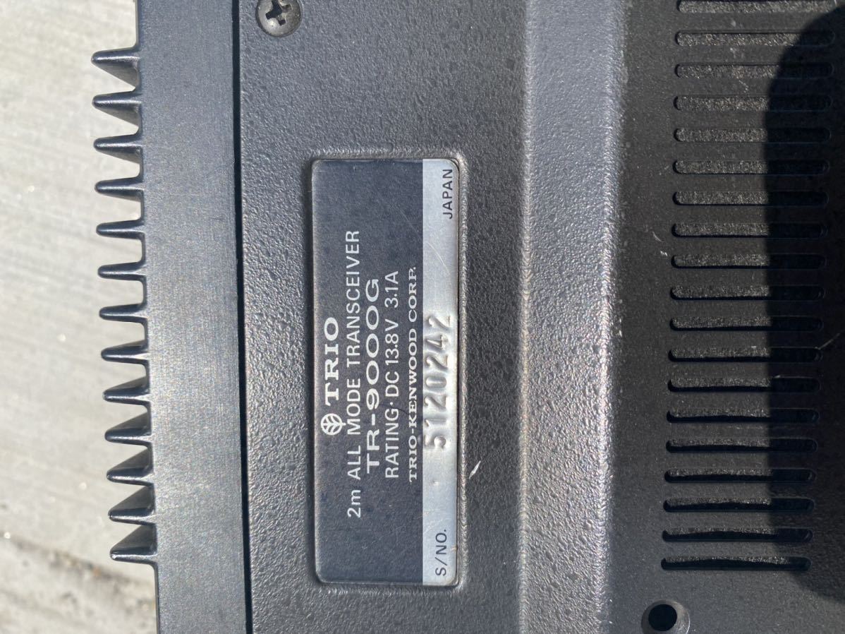 TR-9000G TRIO オールモード ALL 144MHz 名機 付属品付 - 2m MODE