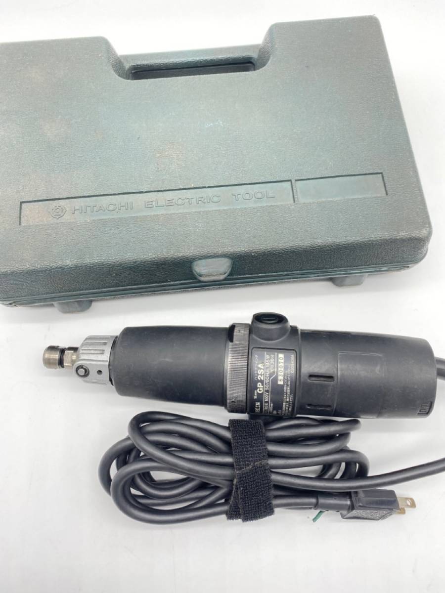 【定番，100%新品】 D105 通電確認済み 日立工機 18mm ハンドグラインダー GP2SA 100V 145W(グラインダー一般)｜売買されたオークション情報、yahooの商品情報をアーカイブ公開 - オークファン グラインダー一般